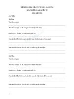 Mẫu hợp đồng mẫu của ITC về mua bán hàng hóa thương mại quốc tế 