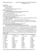 De cuong kì 1 anh 8 (2022 2023) 