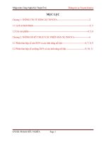 (TIỂU LUẬN) nhập môn công nghệ kỹ thuật ô tô thông tin xe toyota innova 