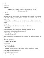 Giáo án ôn tập cuối kỳ 1 lịch sử 7 sách kết nối tri thức với cuộc sống  