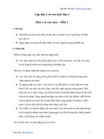 Tập làm văn lớp 4 dàn ý tả con mèo (5 mẫu)tả con mèo lớp 4 