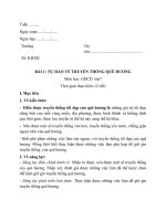 Giáo án giáo dục công dân 7 sách cánh diều (cả năm)