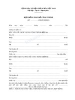 Hợp đồng phá dỡ công trình 