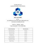 BÀI tập NHỎ đề tài QUÁ TRÌNH ĐẢNG TỪNG bước HOÀN CHỈNH ĐƯỜNG lối CÁCH MẠNG GIẢI PHÓNG dân tộc 