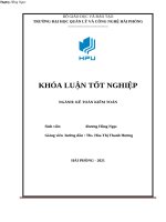 LUẬN văn HOÀN THIỆN CÔNG tác kế TOÁN NGUYÊN vật LIỆU, CÔNG cụ DỤNG cụ tại CÔNG TY cổ PHẦN SIVICO 