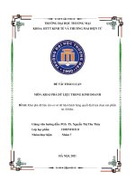 (TIỂU LUẬN) THẢO LUẬN môn KHAI PHÁ dữ LIỆU TRONG KINH DOANH đề tài khai phá dữ liệu cho cơ sở dữ liệu khách hàng quyết định lựa chọn sản phẩm tại adidas  