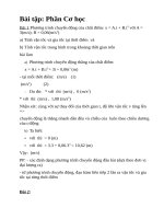 Bài tập vật lý đại cương