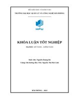 LUẬN văn HOÀN THIỆN CÔNG tác kế TOÁN vốn BẰNG TIỀN tại CÔNG TY cổ PHẦN MINH CƯỜNG2 