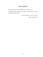 (Luận văn thạc sĩ) Ứng dụng mạng Neuron để dự báo mưa với cơ sở dữ liệu được thu thập trong khu vực triển khai mạng cảm biến không dây