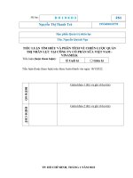 Tiểu luận Quản trị nhân lực: Tìm hiểu và phân tích chiến lược quản trị nhân lực tại Công ty cổ phần sữa Việt Nam - Vinamilk