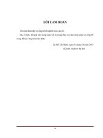 (Luận văn thạc sĩ) Tính toán kinh tế nhà máy nhiệt điện sử dụng khí thiên nhiên hóa lỏng và than