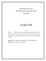 (TIỂU LUẬN) phân tích quan điểm của chủ nghĩa duy vật biện chứng về nguồn gốc, bản chất của ý thức và mối quan hệ giữa vật chất và ý thức  ý nghĩa phương pháp luận của mối quan hệ 
