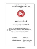 Cạnh tranh trung lập những thách thức và khuyến nghị đổi mới cạnh tranh của doanh nghiệp nhà nước 