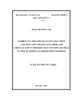 Nghiên cứu mối liên quan giữa đặc điểm lâm sàng tổn thương mắt, hình ảnh chụp cắt lớp vi tính hốc mắt với nồng độ TRAb và một số thông số ở bệnh nhân Basedow (FULL TEXT)