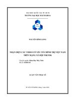 Nhận diện các video có yếu tố chính trị việt nam trên mạng xã hội tiktok  