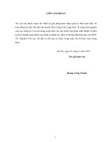 Một số giải pháp hoàn thiện quản lý Nhà nước đối với hoạt động du lịch trên địa bàn huyện Hữu Lũng, tỉnh Lạng Sơn.