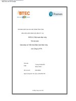 (TIỂU LUẬN) tên bài luận giải pháp và triển khai điện toán đám mây cho công ty ATN 