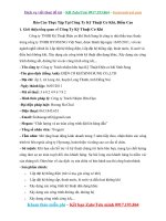 Báo cáo thực tập tại công ty kỹ thuật cơ khí 