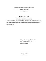 Quan điểm của chủ nghĩa mác – lênin về liên minh giai cấp và sự vận dụng của đảng trong quá trình xây dựng khối đại đoàn kết dân tộc ở nước ta hiện nay 