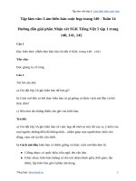 Tập làm văn lớp 5 làm biên bản cuộc họpgiải bài tập tiếng việt 5 tập 1   tuần 14 