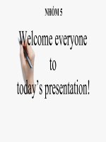 (TIỂU LUẬN) THỰC TRẠNG cán cân THƯƠNG mại GIỮA VIỆT NAM và HOA kỳ 