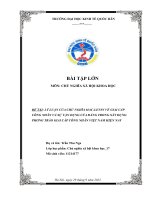 LÝ LUẬN của CHỦ NGHĨA MAC LENIN về GIAI cấp CÔNG NHÂN và sự vận DỤNG của ĐẢNG TRONG xây DỰNG PHONG TRÀO GIAI cấp CÔNG NHÂN VIỆT NAM HIỆN NAY 