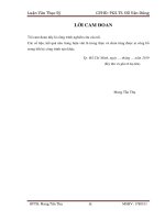 (Luận văn thạc sĩ) Nghiên cứu chế tạo hệ thống gia nhiệt cho động cơ sử dụng ngồn nhiệt từ nước làm mát