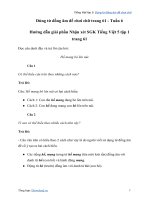 Luyện từ và câu dùng từ đồng âm để chơi chữ trang 61luyện từ và câu lớp 5 tuần 6   tiếng việt lớp 5 tập 1 