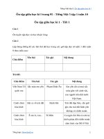 Ôn tập giữa học kì i trang 95 SGK tiếng việt 5 tập 1tiếng việt lớp 5 tập 1   tuần 10 