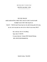(TIỂU LUẬN) thiết kế một kế hoạch dạy học theo định hướng phát triển năng lực học sinh trong dạy học môn lịch sử  địa lí 6 tại trường THCS 
