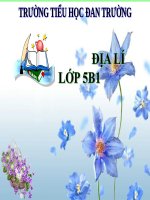 MỞ RỘNG VỐN TỪ: THIÊN NHIÊN