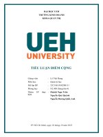 SỰ bất ổn và hỗn LOẠN TRONG môi TRƯỜNG QUẢN TRỊ tác ĐỘNG THẾ nào đến nền KINH tế VIỆT NAM 