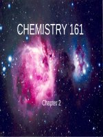 CHEMISTRY 161