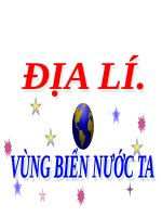 VÙNG BIỂN NƯỚC TA