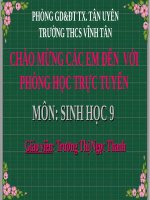 Menden và di truyền học
