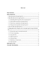 Phân tích đặc điểm, cấu trúc nhân cách của người quản lý.