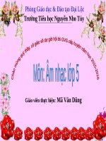 Học hát: Bài Dàn đồng ca mùa hạ