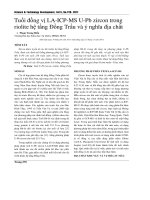 Tuo i do ng vi LA ICP MS u pb zircon tro 