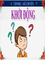 Tập đọc – Kể chuyện Đất quý