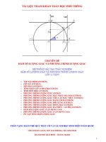 Hệ thống bài tập trắc nghiệm hàm số lượng giác