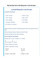 Toán lớp 5 bảng đơn vị đo thời gian trang 129giải toán lớp 5 trang 129, 130, 131 