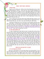 SKKN HAY NHẤT đưa phim truyền hình và phim tư liệu vào trong các tiết dạy môn ngữ văn 9 nhằm làm tăng hứng thú học tập cho học sinh 