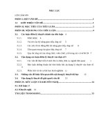 Tiểu luận Cuối khóa Chuẩn chức danh nghề nghiệp điều dưỡng