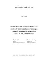 Luận văn thạc sĩ VNUA kiểm kê phát thải của một số chất gây ô nhiễm môi trường không khí trong quá trình đốt rơm rạ ngoài đồng ruộng tại xã đa tốn, gia lâm, hà nội 