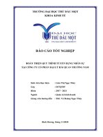 (Khóa luận tốt nghiệp) Hoàn thiện quy trình tuyển dụng nhân sự tại Công Ty Cổ Phần Đại Lý Hải Quan Trường Nam