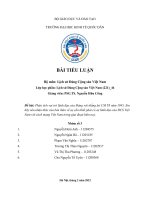 (TIỂU LUẬN) TIỂU LUẬN phân tích vai trò lãnh đạo của đảng với thắng lợi CM t8 năm 1945  em hãy nêu nhận thức của bản thân về sự cần thiết phải có sự lãnh đạo của ĐCS việt nam với cách mạng việt nam 