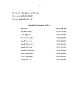 (TIỂU LUẬN) TIỂU LUẬN trình bày bản sắc văn hoá của các dân tộc ít người ở việt nam (chọn 3 dân tộc có bản sắc văn hoá đặc sắc, khác biệt)  những bản sắc đó tạo ra thuận lợi và khó khăn gì 