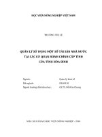 Luận văn thạc sĩ VNUA đánh giá hiệu quả sử dụng đất sản xuất nông nghiệp trên địa bàn huyện phù ninh, tỉnh phú thọ 