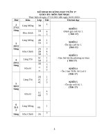 GIÁO án TUẦN 17 môn âm NHẠC 