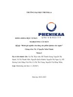 Đánh giá nghiên cứu dòng sản phẩm iphone của apple 